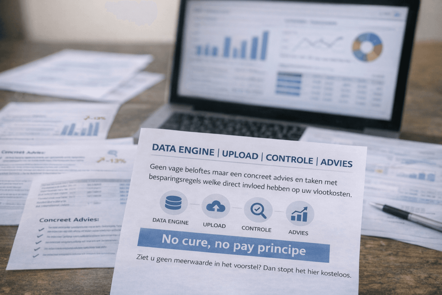 Realtime advies en voorspellende controle in dashboards